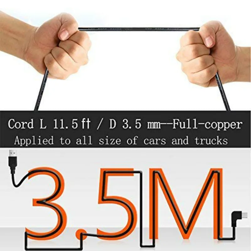 Зарядный кабель для видеорегистратора с USB 2 0 на мини-USB автомобильное зарядное