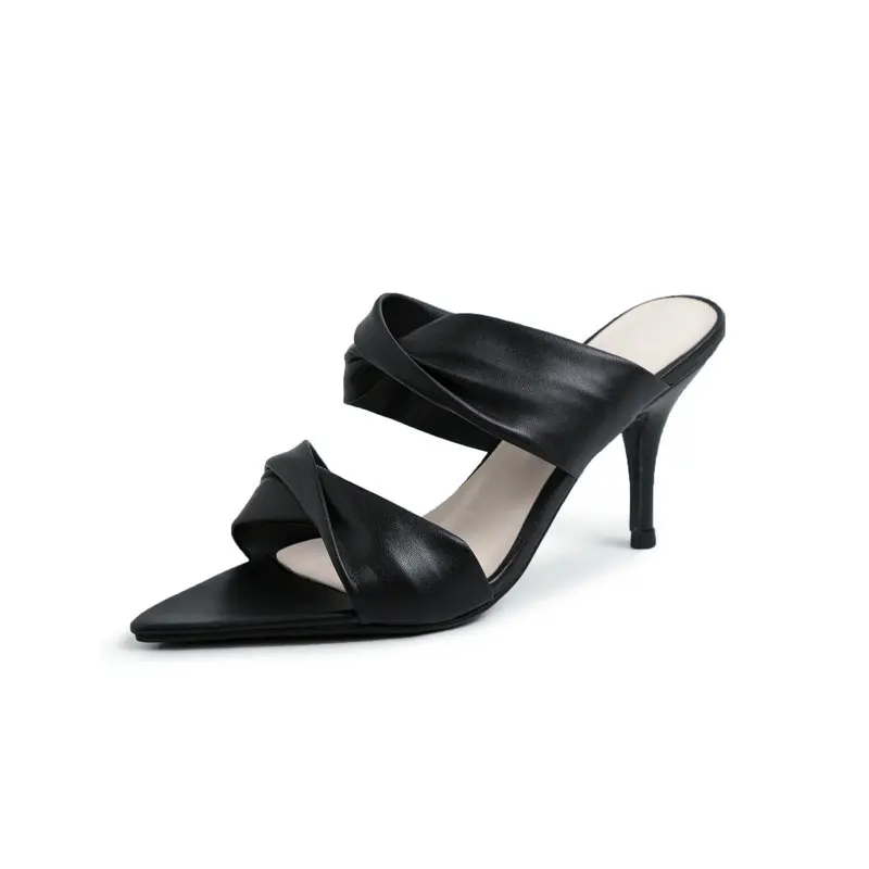 

New Summer Women Slippers Fashion High Heels Open Toe Beach Flip Flops Ladies Party Shoes Woman