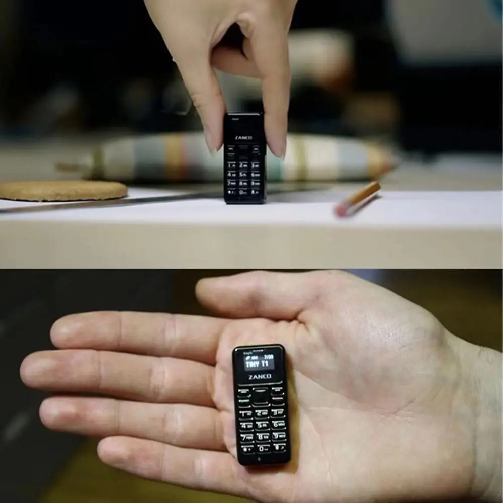 Миниатюрный мини-телефон Zanco Tiny T1 X 10 в мире маленький телефон с bluetooth купить