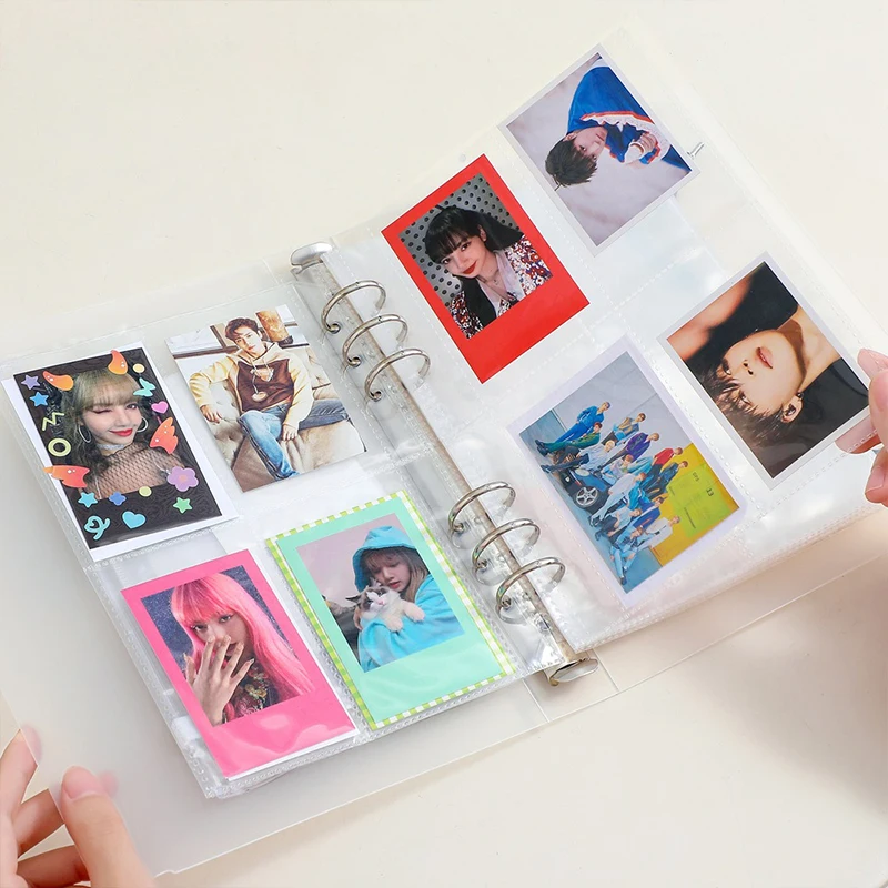 

Pockets Photo Album 3inches Picture Case Name Card Storage Collect Book Photocard Binder Holder Scrapbooking Photos Card Binder