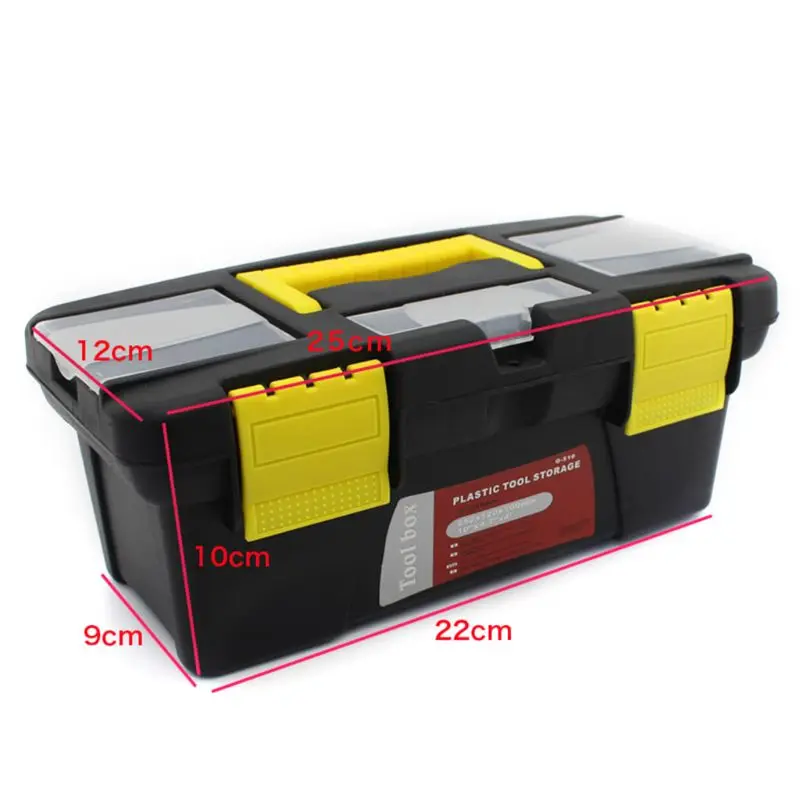 

Large Size Portable Plastic Hardware Toolbox Household Multifunction Maintenance Toolbox Car Storage Box Anti-fall Box Tool Case