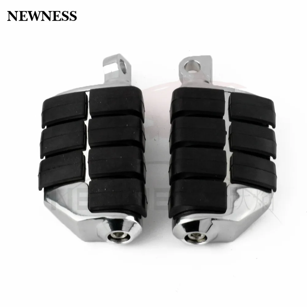 Мотоциклетные хромированные передние и задние Пассажирские подножки для HARLEY Honda