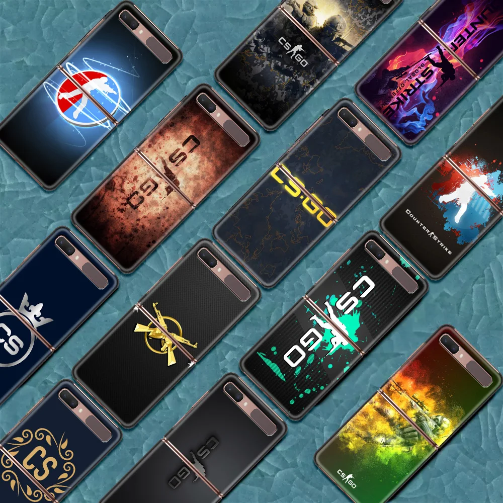 Cs Go логотип Чехол повышенной прочности для Samsung Galaxy Z Флип 6 7 &quotПК Жесткий