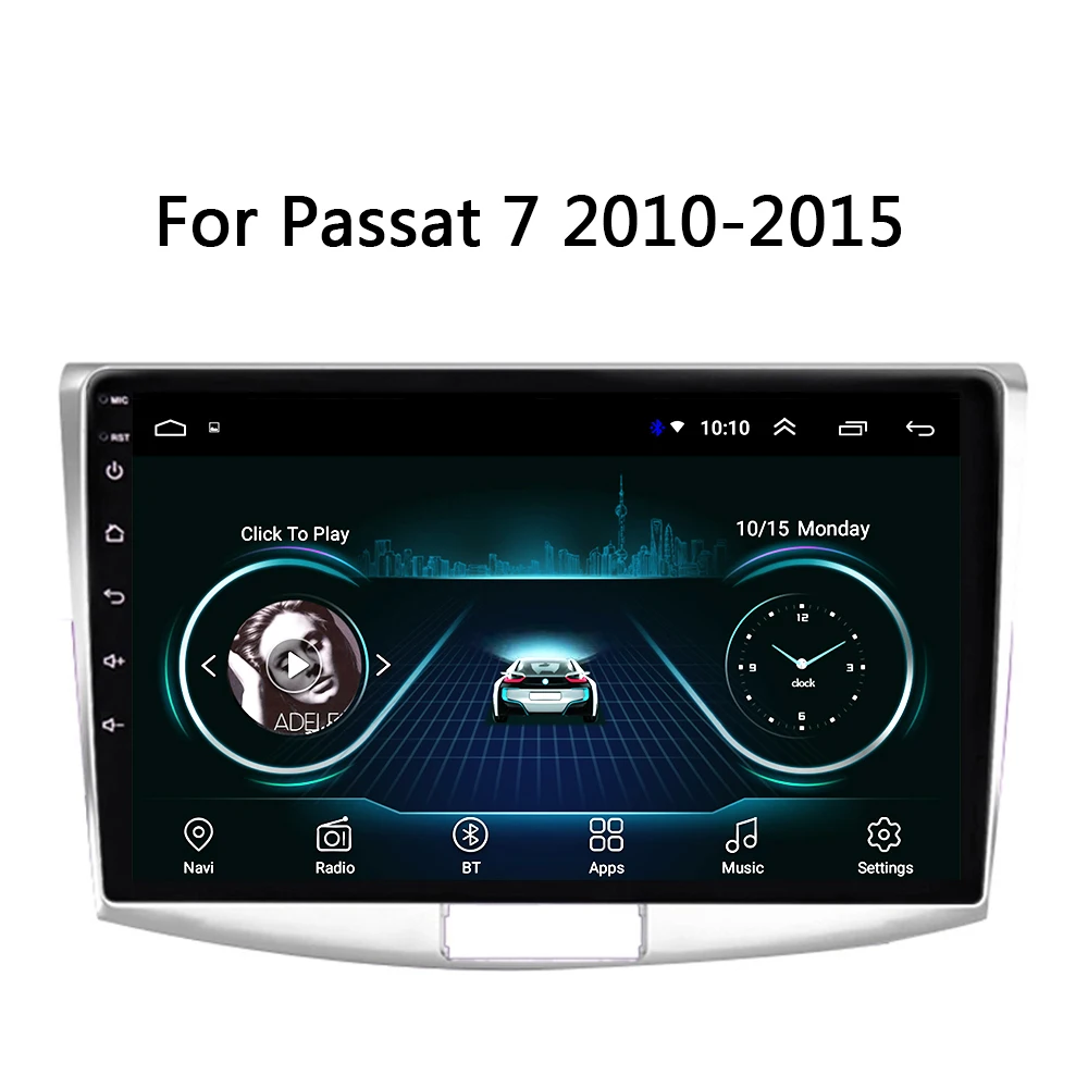 Автомагнитола для Volkswagen Passat 7 B7 2010 2011 2012 2015 мультимедийная система DVD GPS поддержка