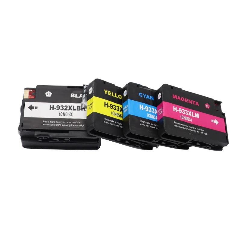 Картриджи чернильные совместимые с HP 932 933 OfficeJet 6100 6600 6700 7110 7610 7510 7512 4 цвета |
