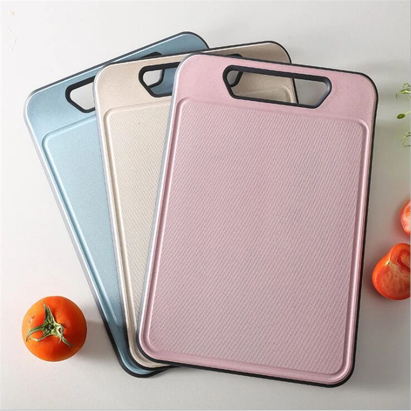 

Plastic Cutting Board Home Kitchen Outdoor Camping Vegetables Fruit Meat Bread Cutting Board Kitchen Accessories