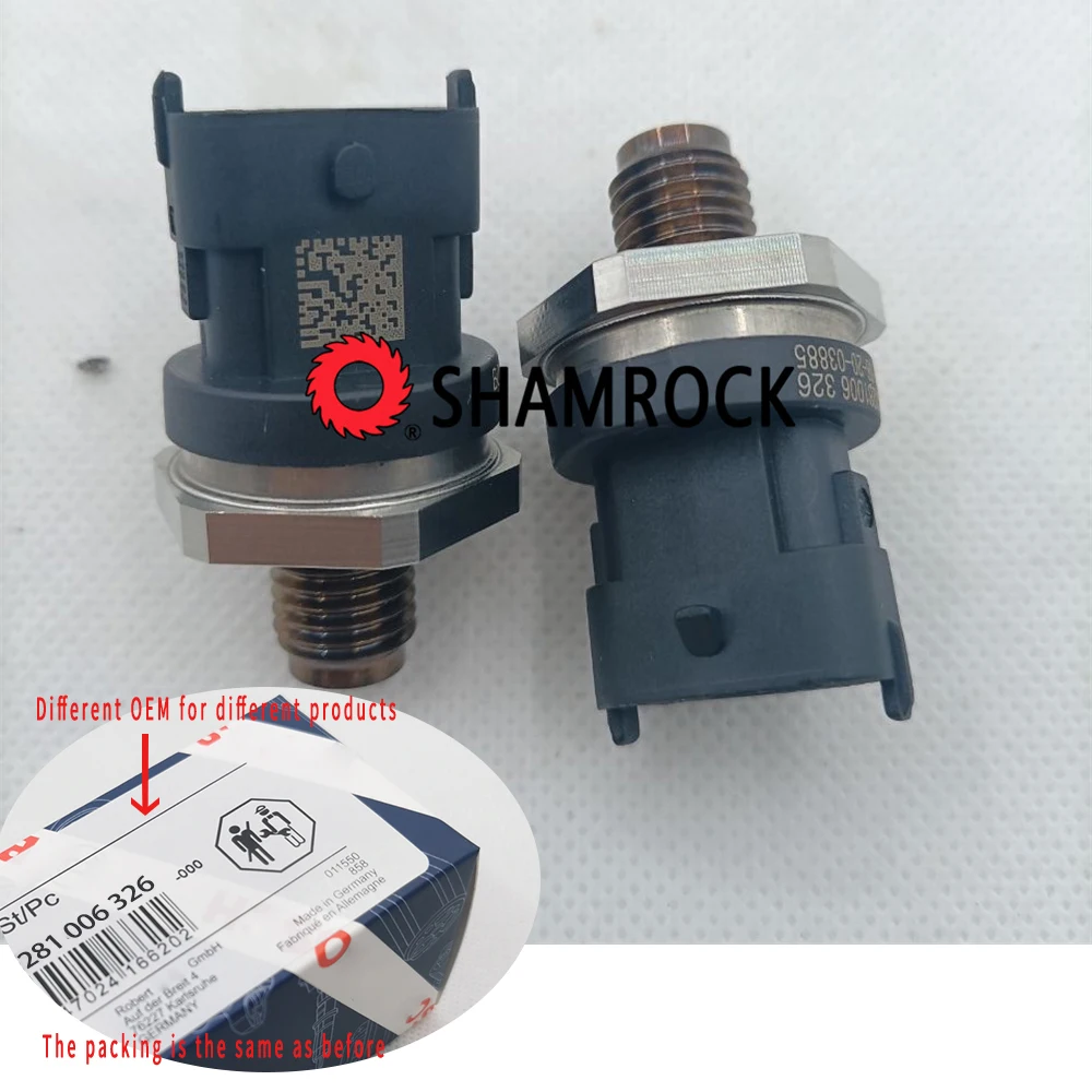 

Fuel Rail Pressure sensors OEM 0281002522/8200600206/8200600208/7701048994 for HHYUNDAI Tucson KKIA Sportage FFIAT DUCATO BBMW