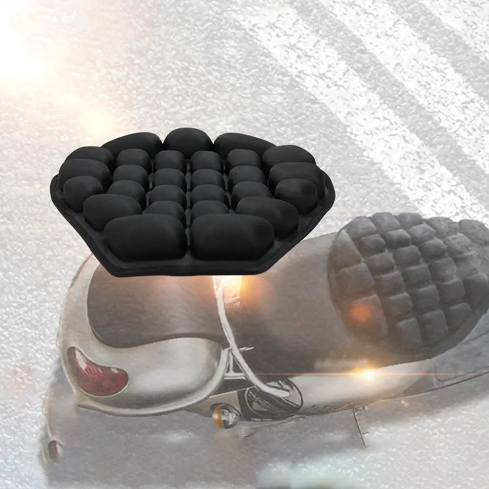 Подушка для сиденья мотоцикла подушка кафе гоночного 3D декомпрессионная