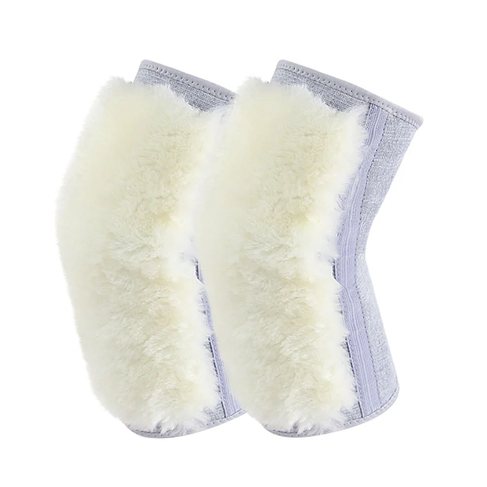 

1 Pair Thickened Cashmere Knee Braces Knee Pads Leg Warmers for Winter