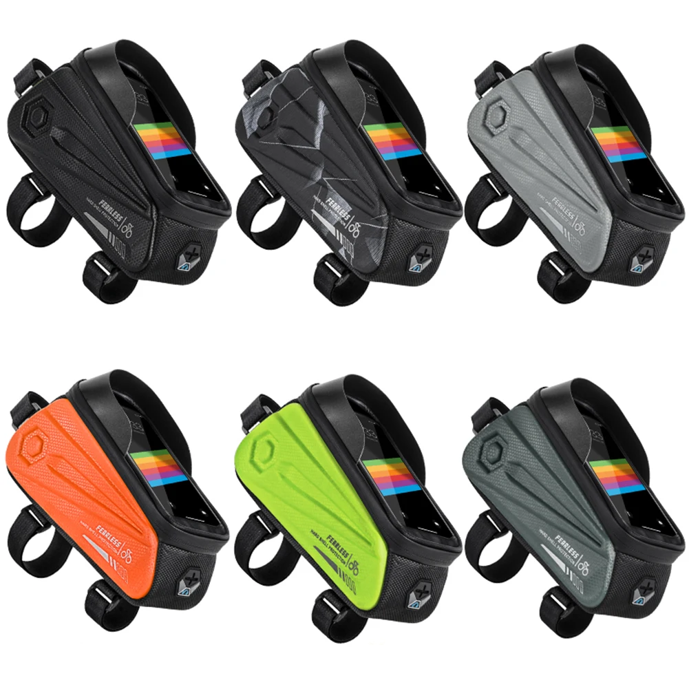

WEST BIKING MTB Bike Front Top Tube Bag Waterproof Bicycle Frame Pouch Case