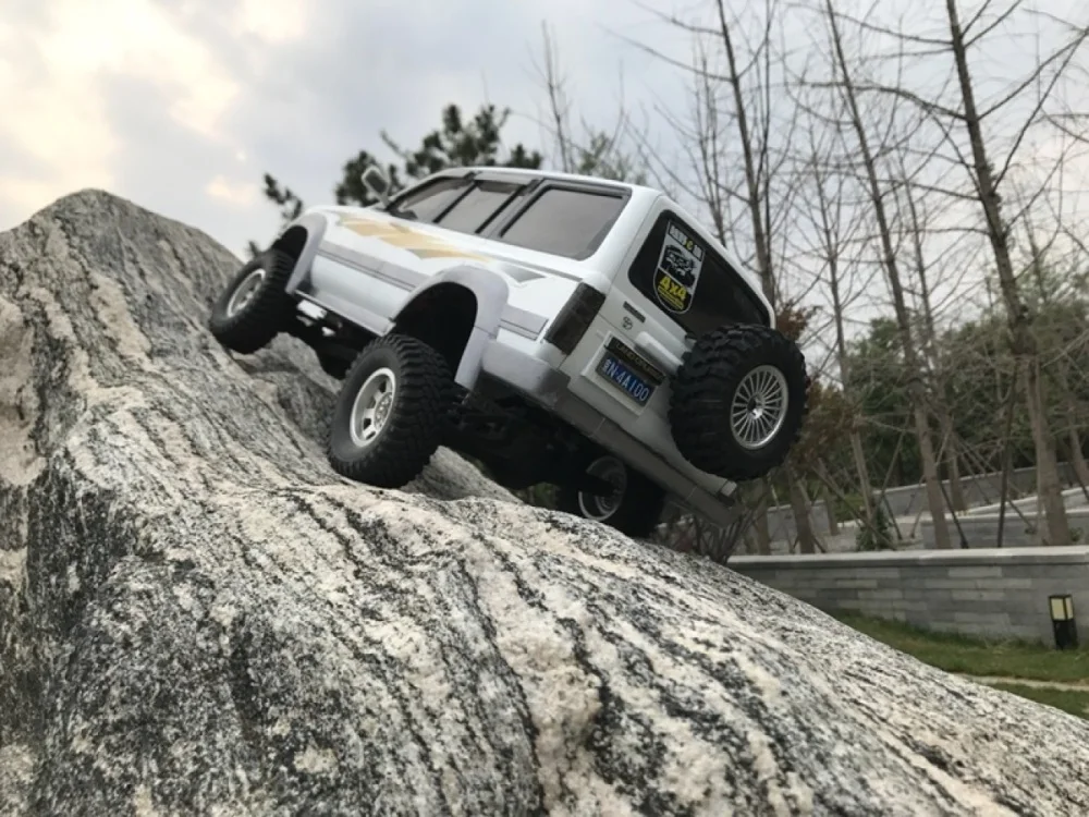 1/10 RC Crawler Land Cruiser LC80 жесткий пластиковый корпус автомобиля оболочка для осевой SCX10