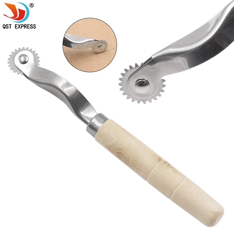 stainless-steel-leather-cloth-paper-overstitch-wheel-gear-roulette-spacer-sewing-leather-craft-tool-25mm-gear