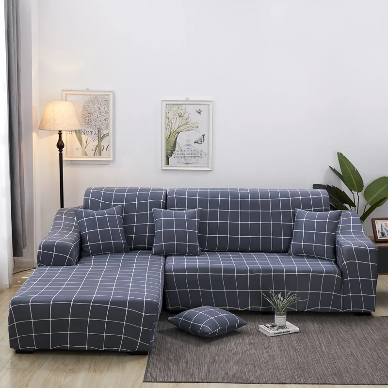 Полиэстер Loveseat чехол для дивана шезлонг Стрейч L форма дивана чехол L форма d покрывала для дивана стрейч мебель протектор