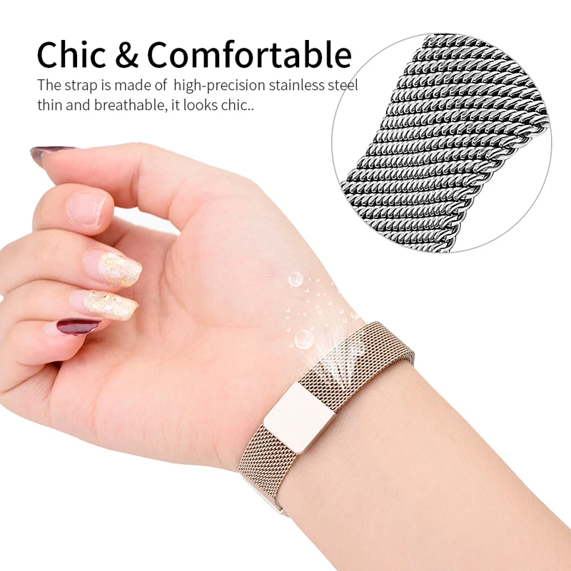 Ремешок на запястье аксессуары для браслетов сменный mi band металлический ремешок
