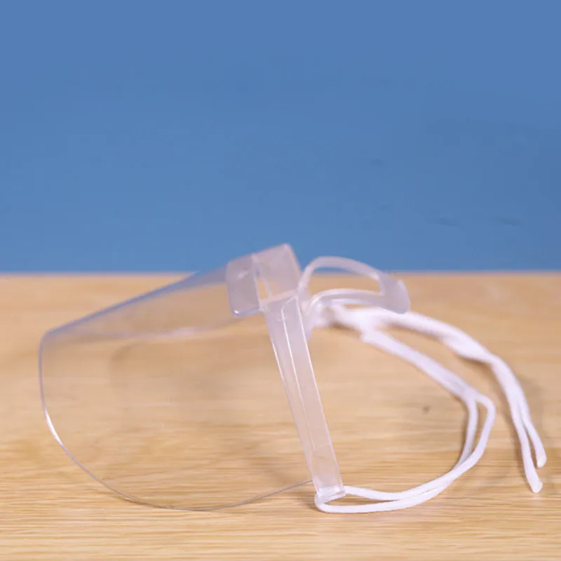 10 шт. прозрачные кухонные противотуманные маски для лица отелей ресторанов