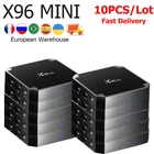 Приставка Смарт-ТВ X96 Mini, Android 9,0, Amlogic S905W, Wi-Fi 2,4 ГГц, 4K, 2 + 16 Гб
