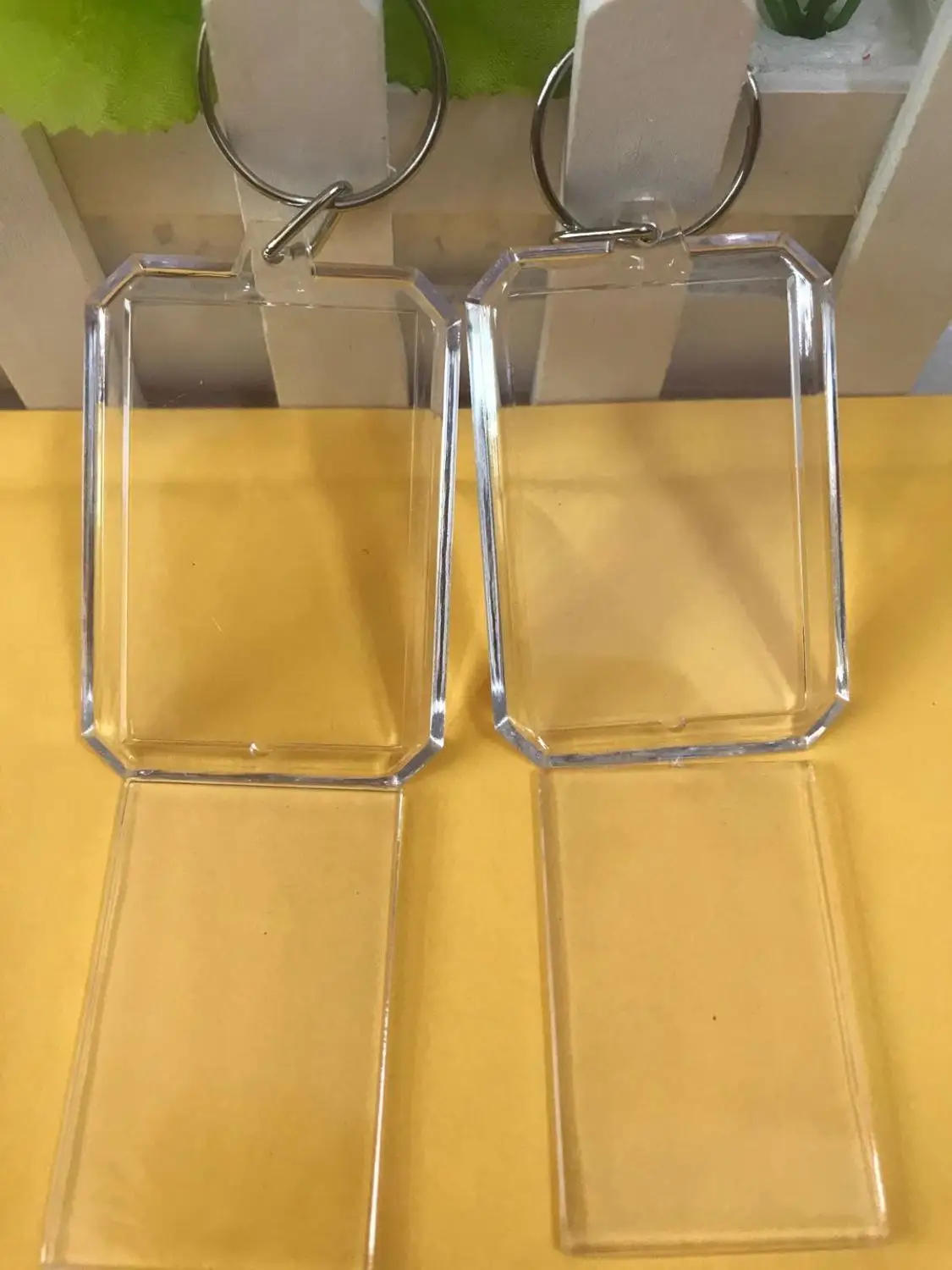 Пластиковые брелоки в виде восьмиугольника 10 шт./лот | Украшения и аксессуары