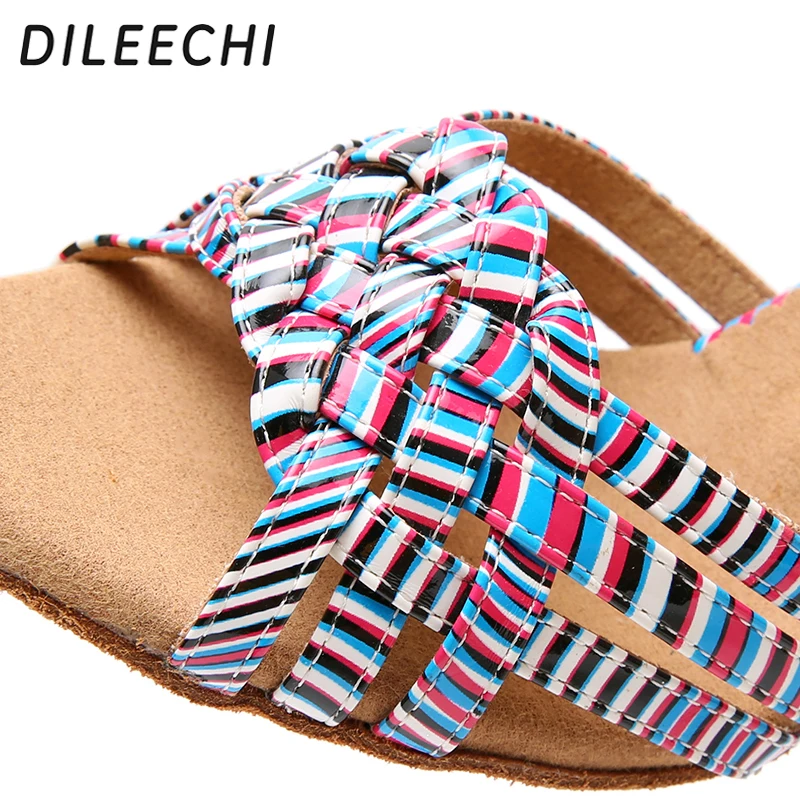 Туфли DILEECHI для латиноамериканских танцев женская обувь вечеринки танцевальная