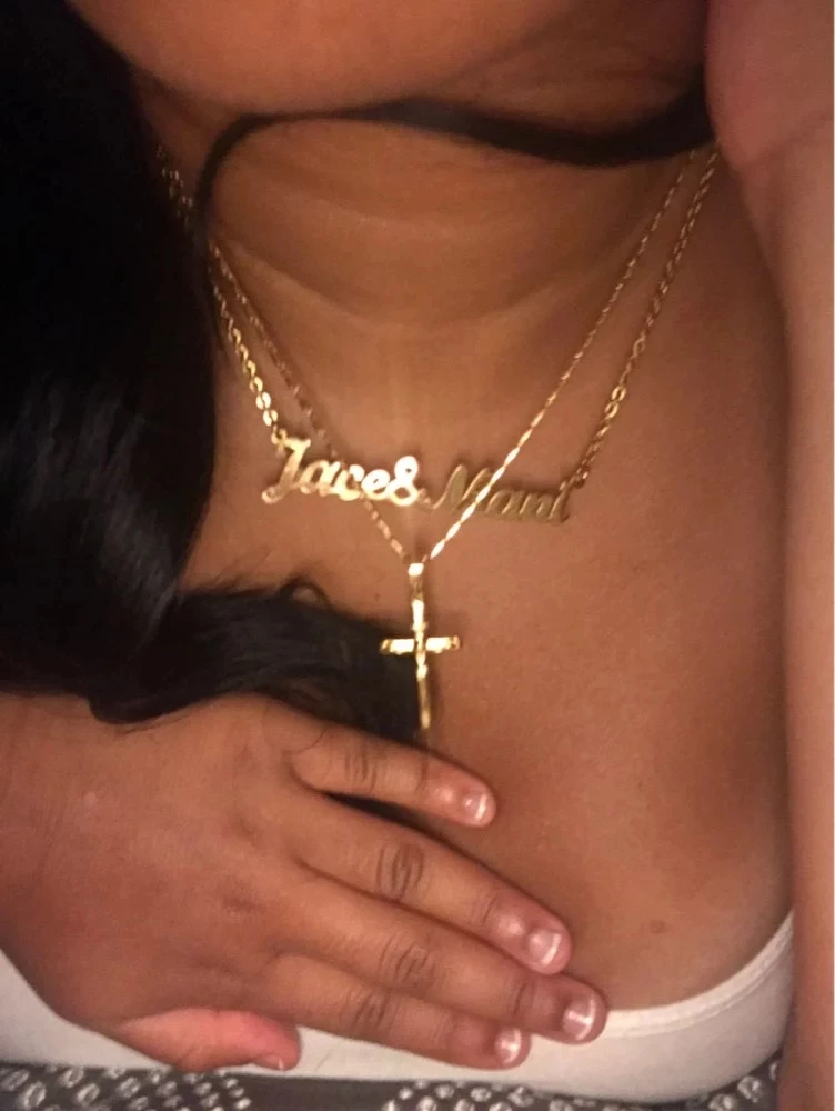 Высокое качество чистый цвет золотистый очаровательный крестик кулон ожерелья