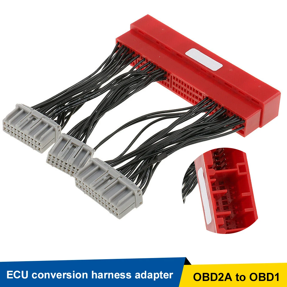 Адаптер жгут проводов OBD2A к OBD1 Перемычка ЭБУ для Honda Civic Accord | Автомобили и