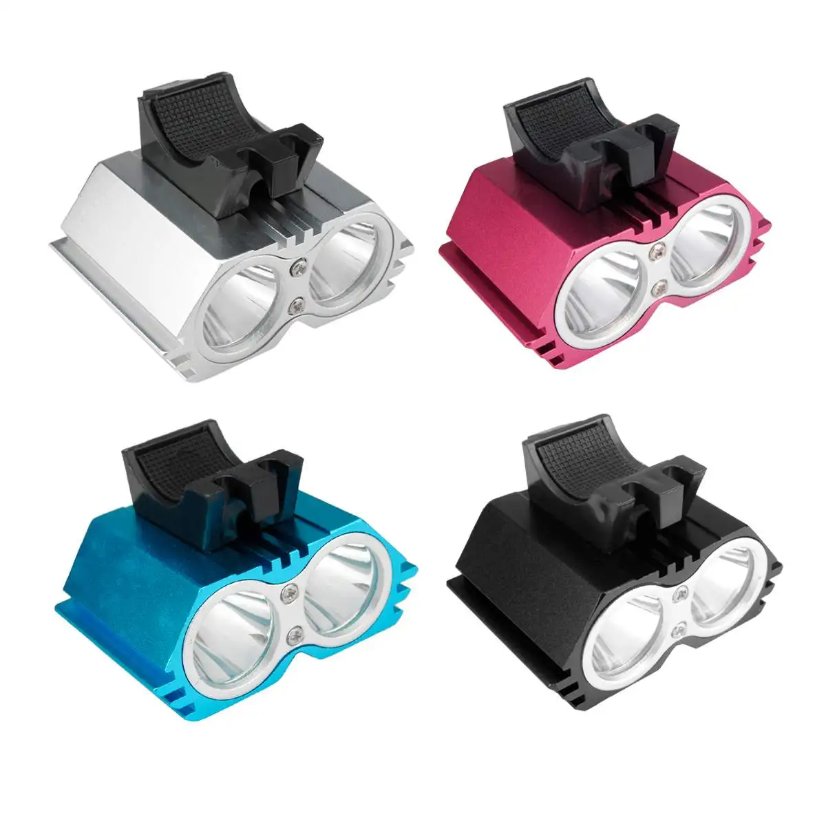

OUTERDO Bicycle Front Light Rechargeable Mountain Road Bike Front Taillight Flashlight Handlebar Lamp Cycling Highlight