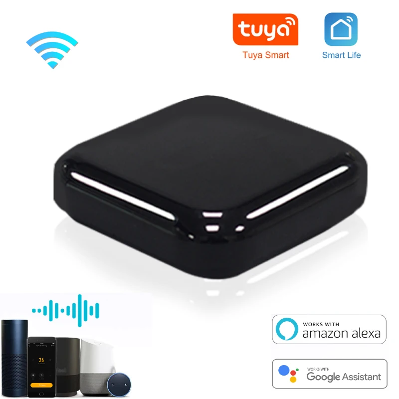 

Tuya Wifi 2.4GHz IR Remote Control Smart APP Universal Infrared Tuya Smart Control For TV Fan Air Conditioning Router Universal