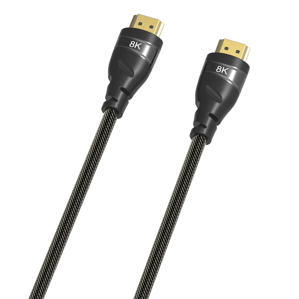 HDMI кабель 8K HDMI2.1 кабель 8K 60 Гц, HDMI кабель 4K 120 Гц, 48 Гбит/с, HDCP 2,2, 4:4:4 HDR, eARC совместим с ПК HDTV проектор