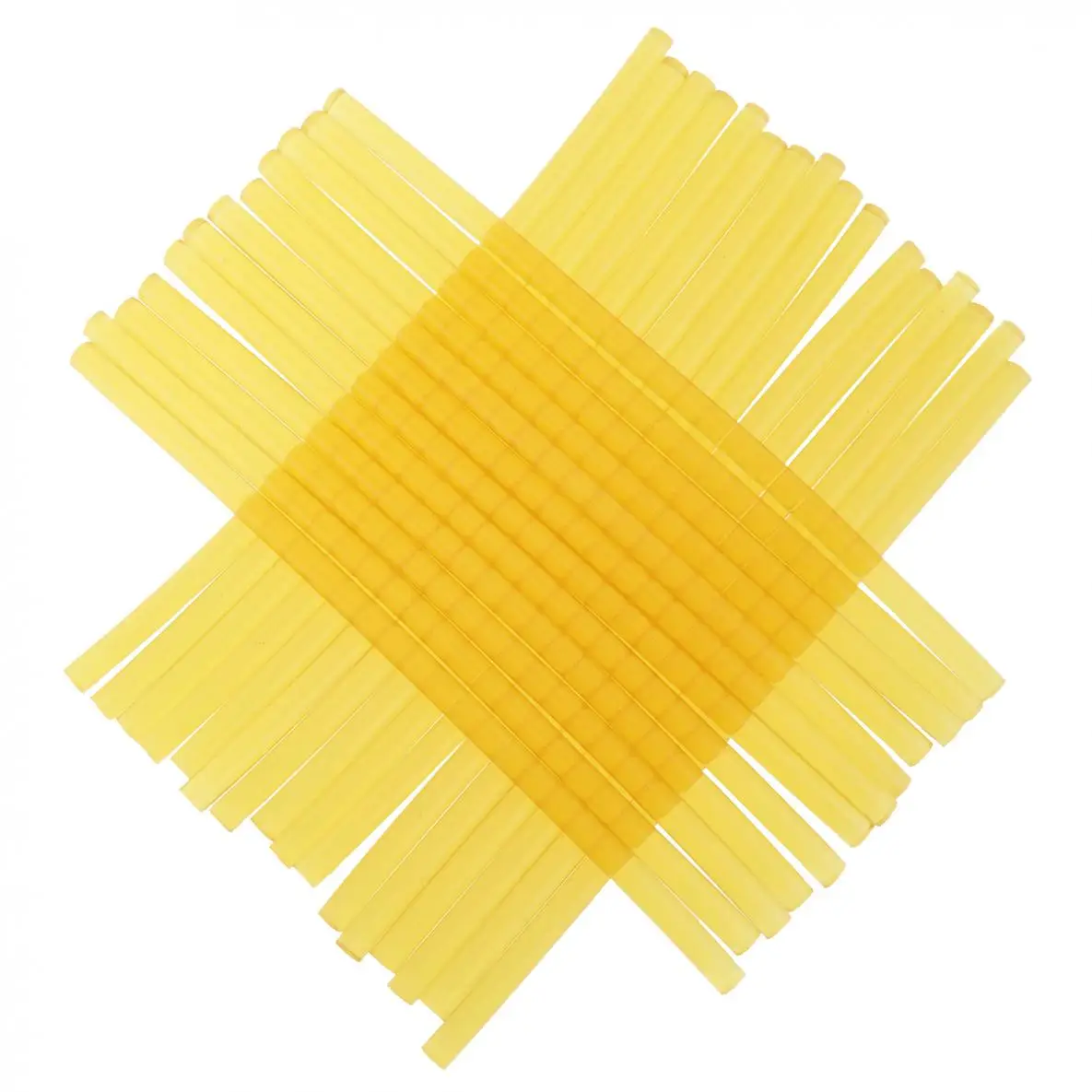 

100pcs/set 7mmx200mm Transparent Yellow Strong Viscose Hot Melt Gun Glue Sticks Environmental Protection Tools new