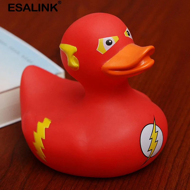 Фигурка ESALINK коллекционные игрушки резиновая утка молния красный d фигурки