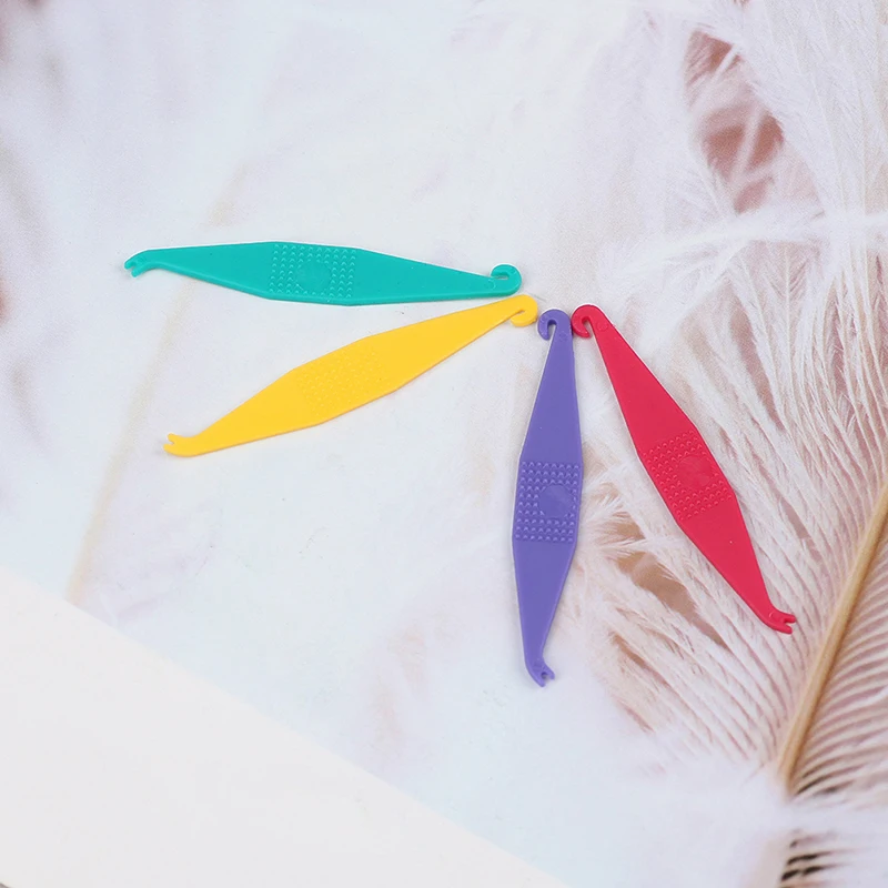 

100PCS Disposable Dental Orthodontic Elastic Placer For Braces Bands Orthodontic Rubber Ligature Ties Ring Retractor Tooth Care