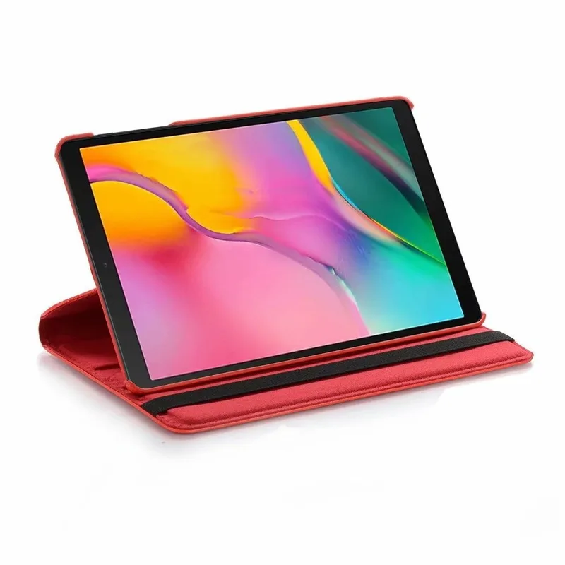 For Samsung Galaxy Tab A 10.1 inch 2019 Case 360 Degrees Rotating Stand Cover SM-T510 SM-T515 Funda Capa with pen | Компьютеры и офис
