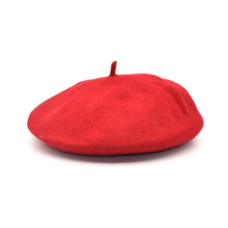 

2021 New Wool Versatile Beret Autumn Winter Painter's Hat Hair Beret Lovely Casual Girl's Hat Winter
