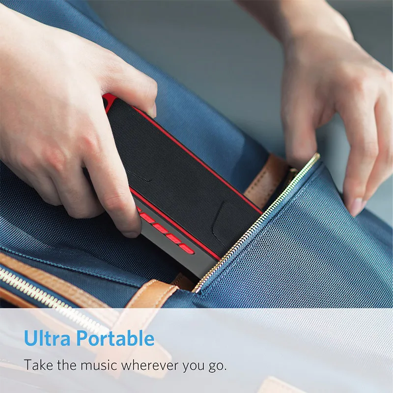 Портативная Bluetooth Колонка ABDO для дома и улицы беспроводная стереоколонка с HD