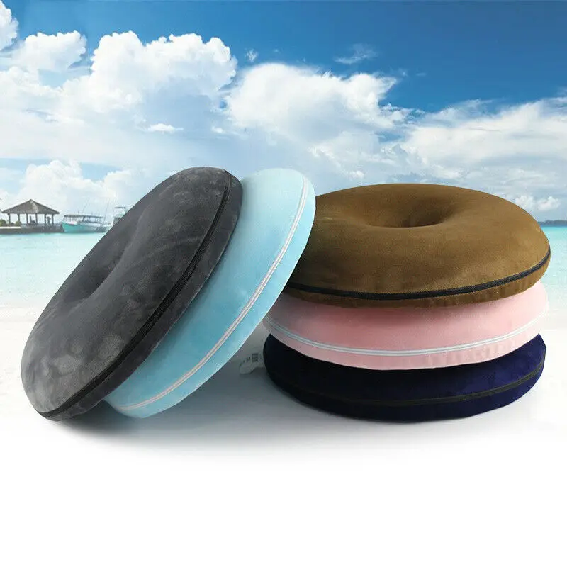 40*40 см копчик обезболивающее кольцо Подушка для сиденья пена памяти Удобная