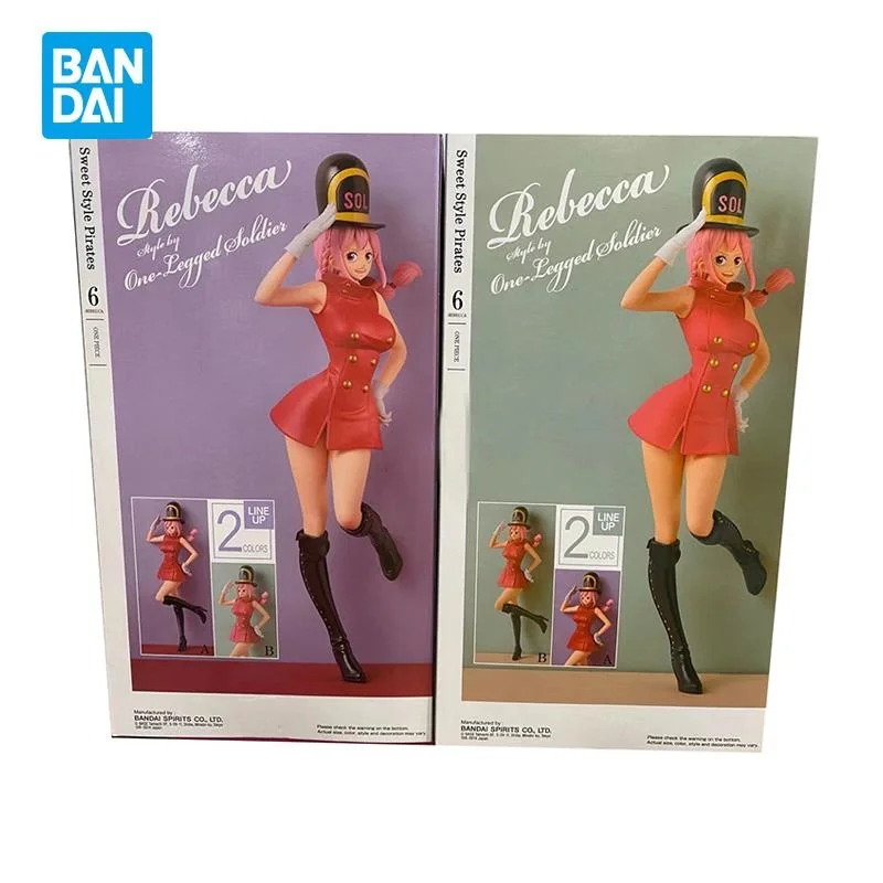 

Banpresto Original Figurine One Piece Anime Figure Sweet Style Rebecca Soldier Uniform 23Cm Action Figure Collection Model Toys