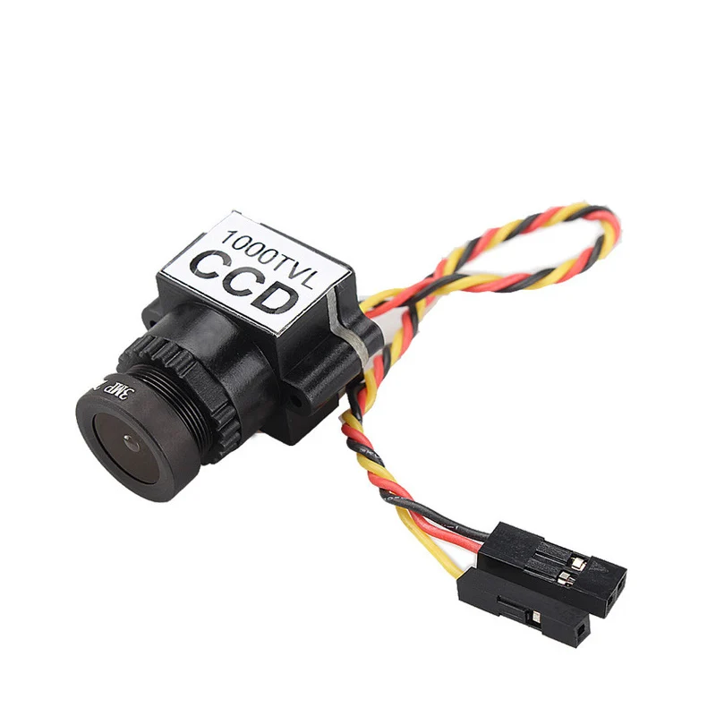 Мини FPV камера 1000TVL CCD 1/3 2 8 мм объектив 110 градусов NTSC PAL переключаемая 5 20 в HD для RC