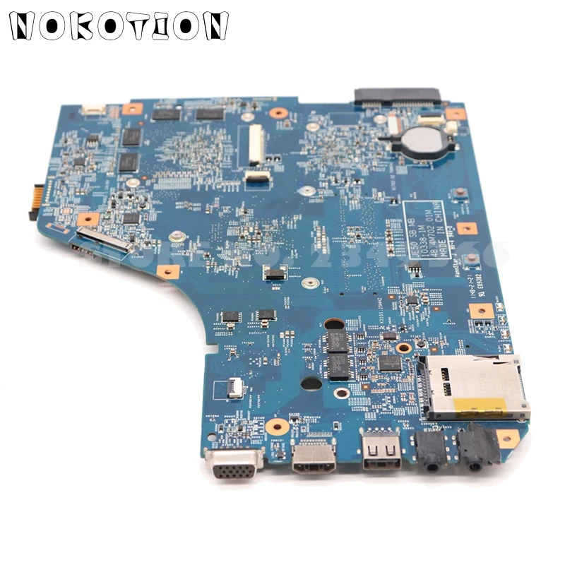 Материнская плата NOKOTION mбру01001 MBRNZ01001 для ноутбука Acer aspire 5560 5560G 48.4M702.01M разъем FS1 DDR3