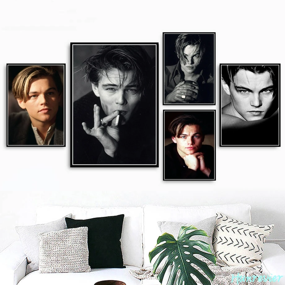 Алмазная картина Полная площадь Звездный актер Leonardo DiCaprio алмазная вышивка