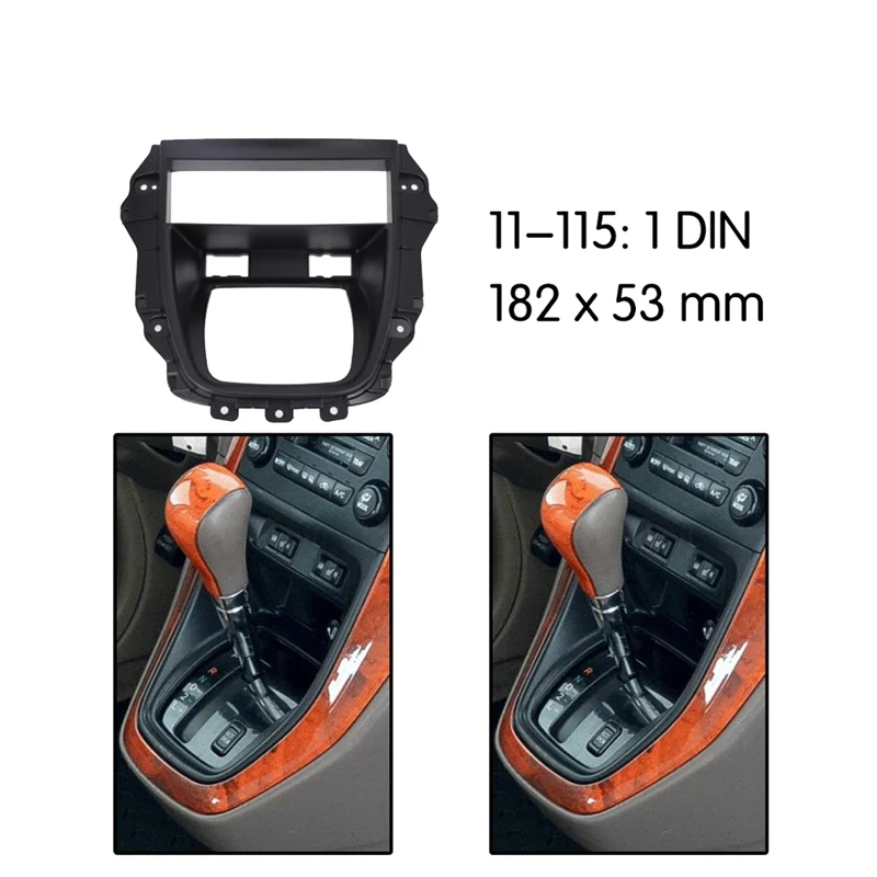 Автомобильный Радио Рамка приборной панели рамка фасции тире набор для Lexus RX 300