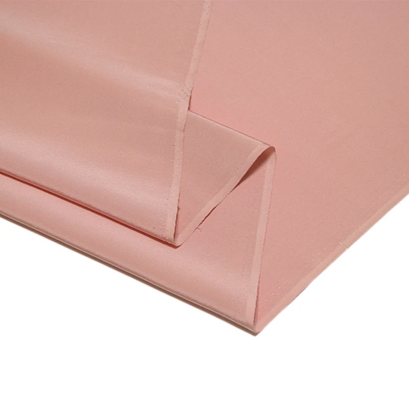 

Premium pink heavy silk crepe de chine fabric 23.6mm solid color Shirt dresscrepe de chine silk fabric wholesale silk cloth