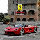 Модель автомобиля Bburago 1:24 Ferrari La Ferrari, литье под давлением, металлическая модель, детская игрушка, подарок для парня, коллекция автомобилей из сплава