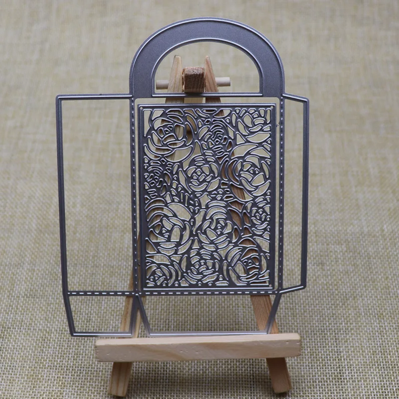 Металлические пресс-формы коробка конфет роза украшение Сделай Сам Скрапбукинг