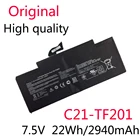 C21-TF201X оригинальный новый планшетный Батарея для ASUS TF300 TF300T TF300TG TF300TL 7,5 V 22Wh2940 мА-ч