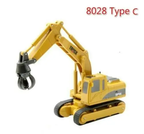 Grab Hotty Toy Mini RC Строительство для грузовика, трейлера, машины трактор, экскаватор модель бульдозера кран грузовик игрушка RTR погрузчик дистанционное управление - Цвет: Grab