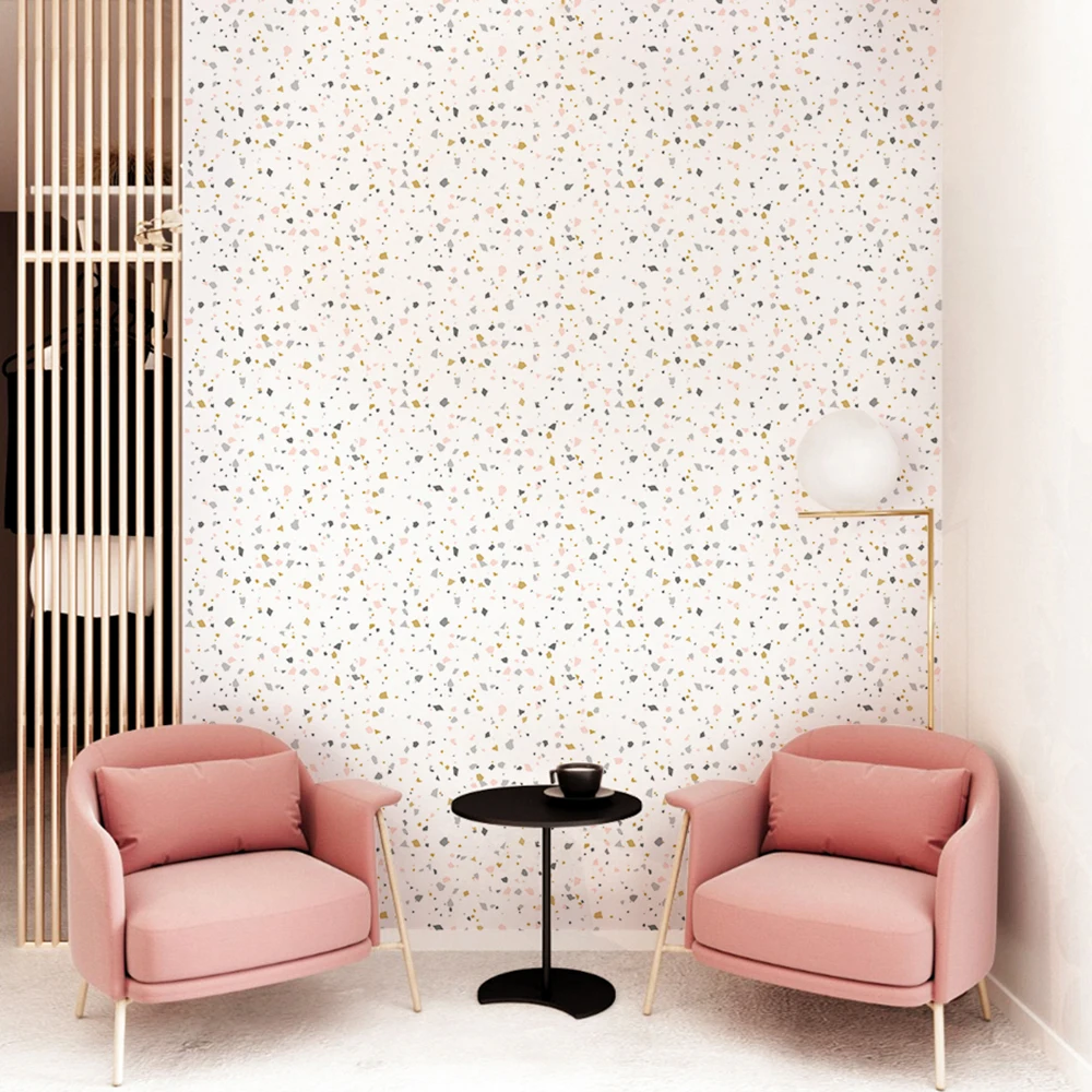 

Funlife®40x250cm Terrazzo Wall Sticker Easy to Clean Waterproof DIY Tile Sticker for Living Room Bathroom Kitchen Home Decor