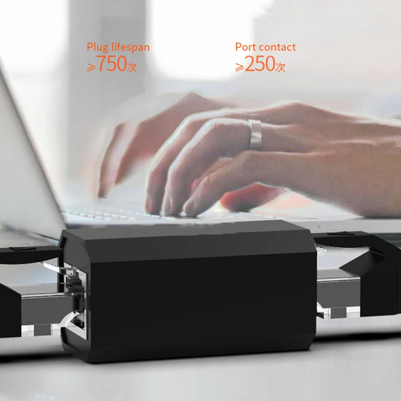 Адаптер Ethernet 8P8C RJ45 Lan 3 шт. удлинитель кабеля Cat 7 подключение к Интернету разъем