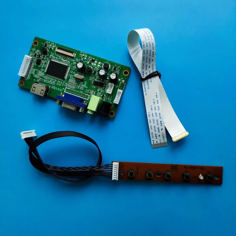 

kit for B140XW01 V4 1366x768 EDP DRIVER HDMI VGA Controller board moitor 30pin LCD LED panel screen Display