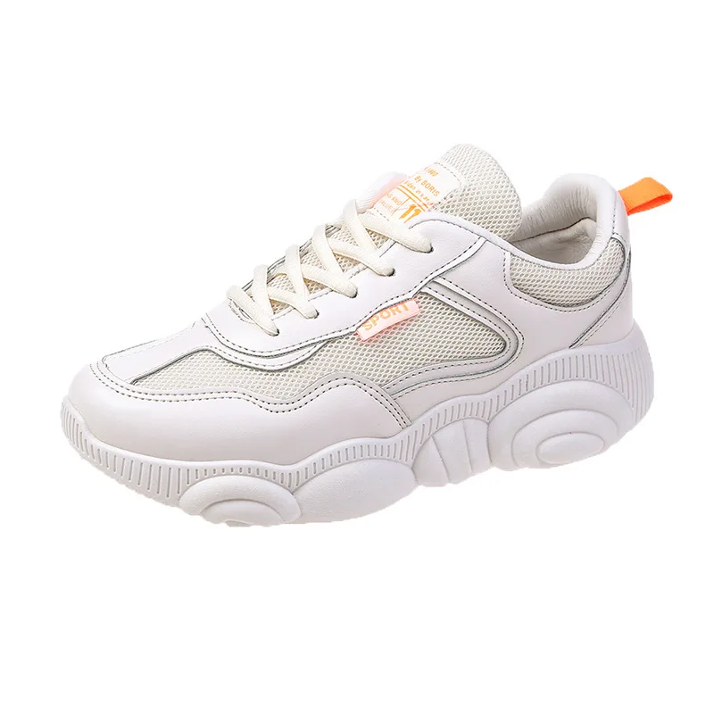 Для женщин Коренастый спортивная обувь 2019 новые весенние модные Медвежонок