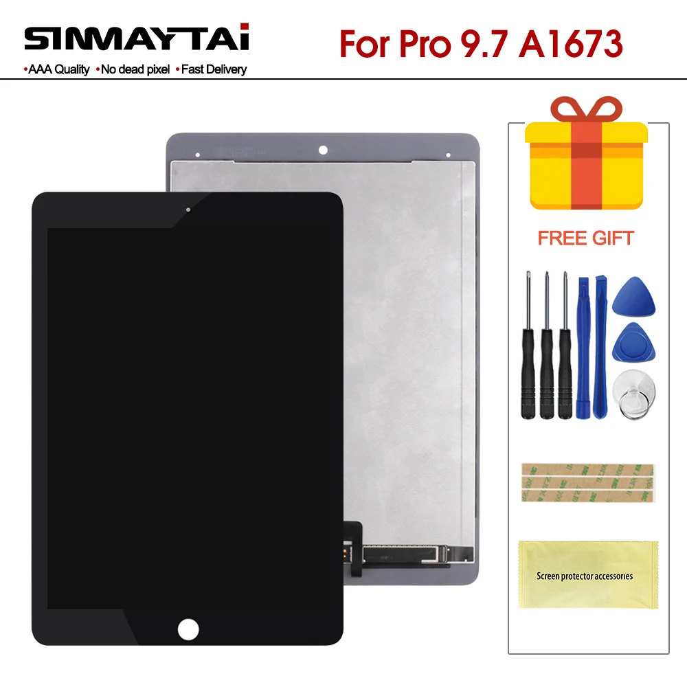Original LCD Display For iPad 9.7 A1673 A1674 A1675 Touch Screen Digitizer Assembly Replacement Pro inch | Компьютеры и офис