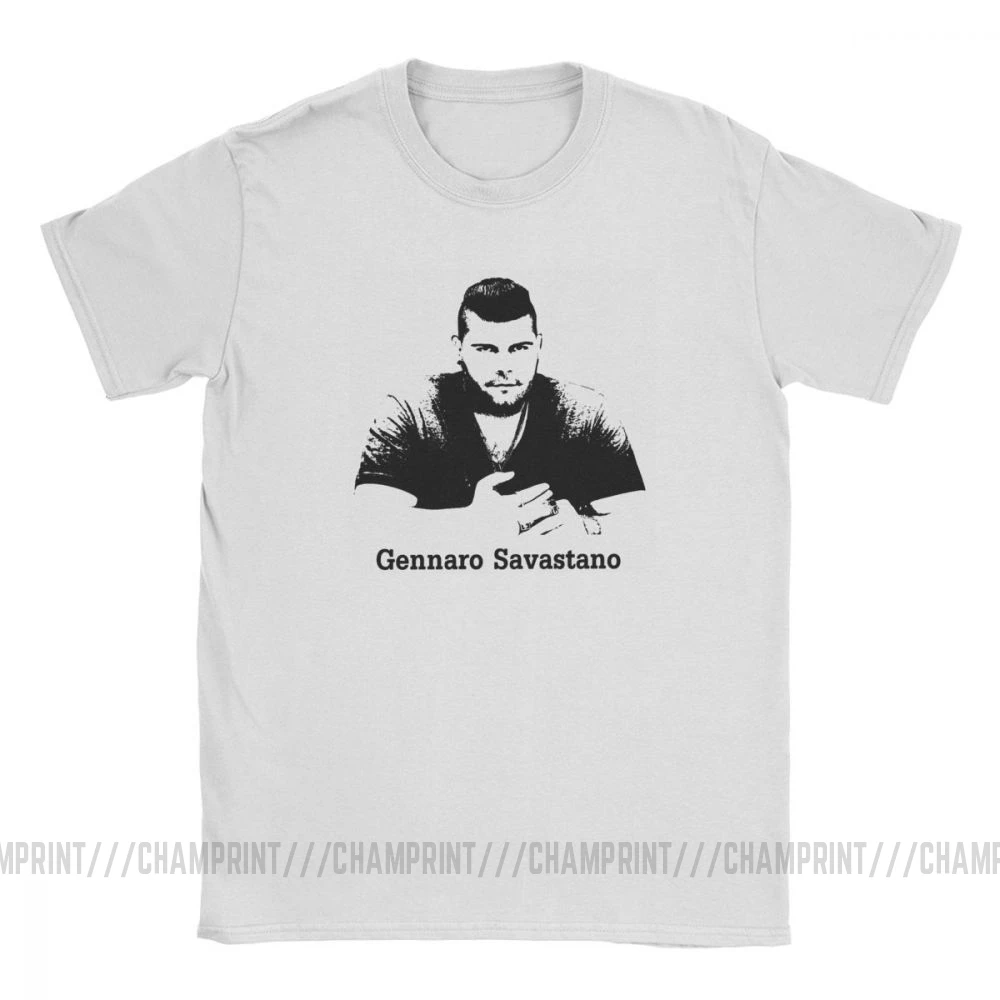 Мужская футболка Gomorrah Genny Gennaro Savastano забавные хлопковые футболки с коротким